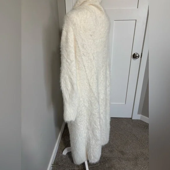 Express Longline Eyelash Texture Cardigan - Picture 4 of 5